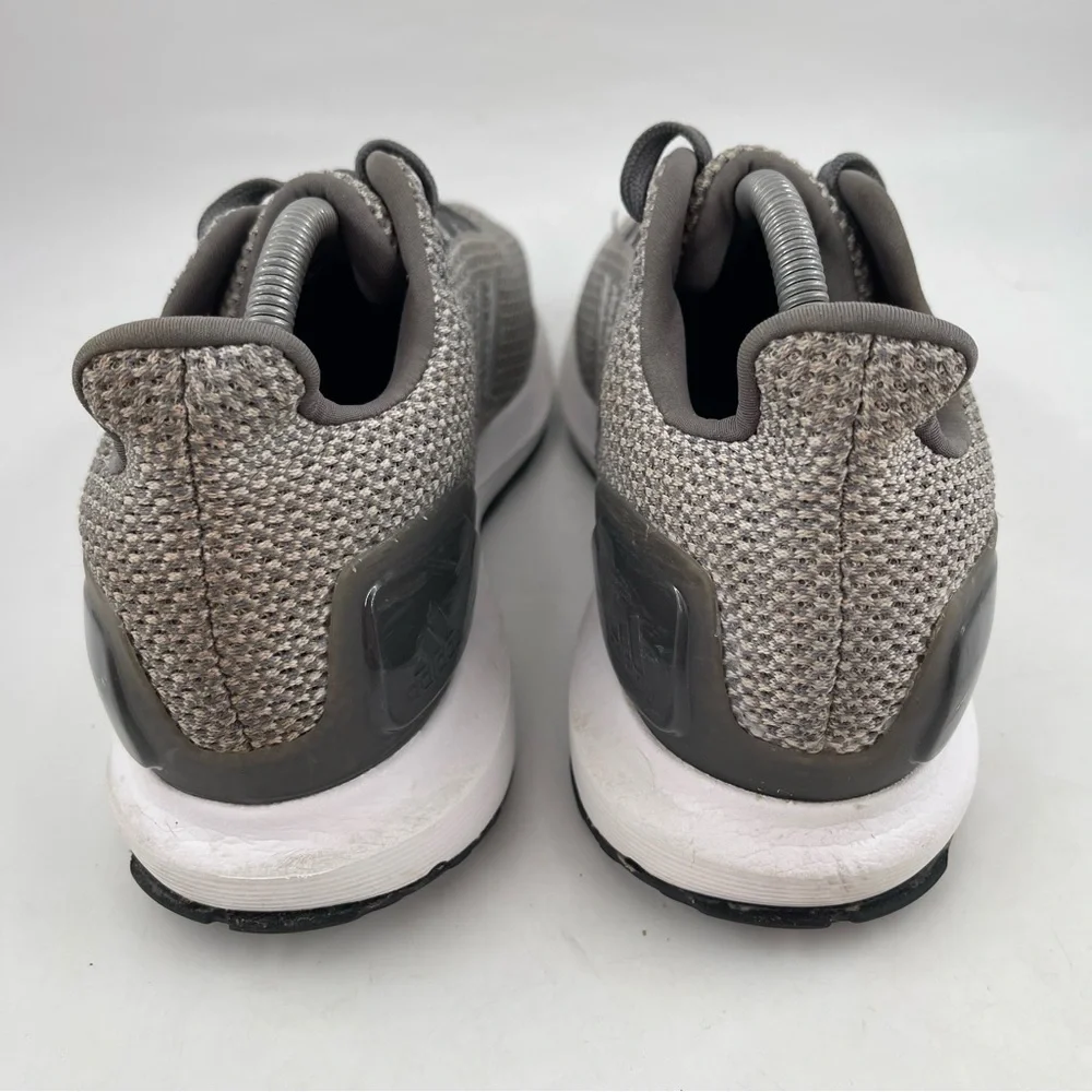 Adidas Women’s Cosmic 2 SL -SZ 12- Silver Grey Lace-Up Running Shoes Sneakers